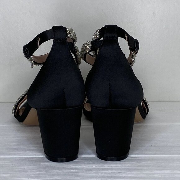 Naturalizer x Pnina Tornai Women’s Ahava Crystal Block Heel Sandals – Size 7.5 - Picture 5 of 8